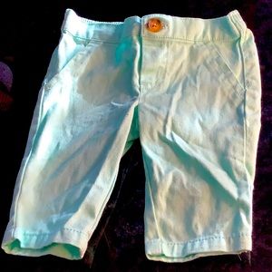 Pale Green Wonder Nation Pants size 0-3 months